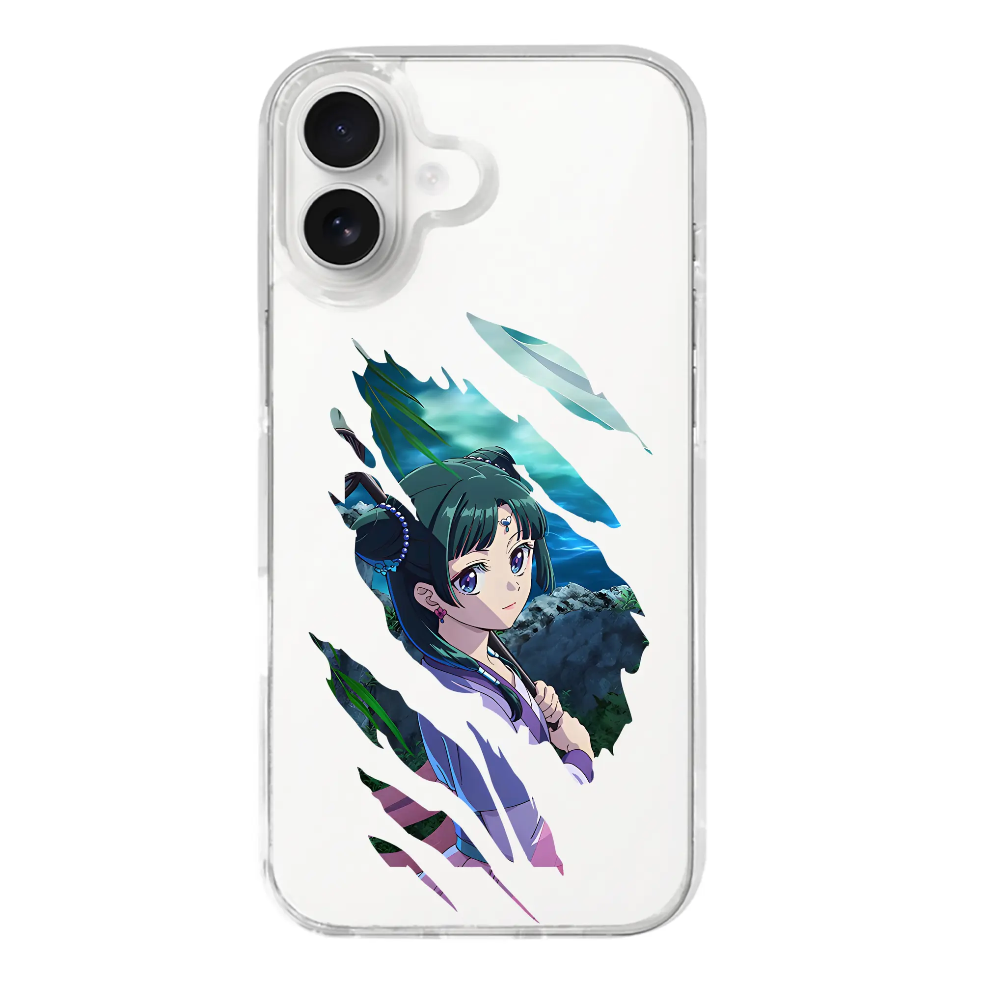 薬屋のひとりごと グッズ,猫猫 - iPhone 17シリーズ 透明スマホケース – 薄型・耐衝撃・精密フィット保護カバー